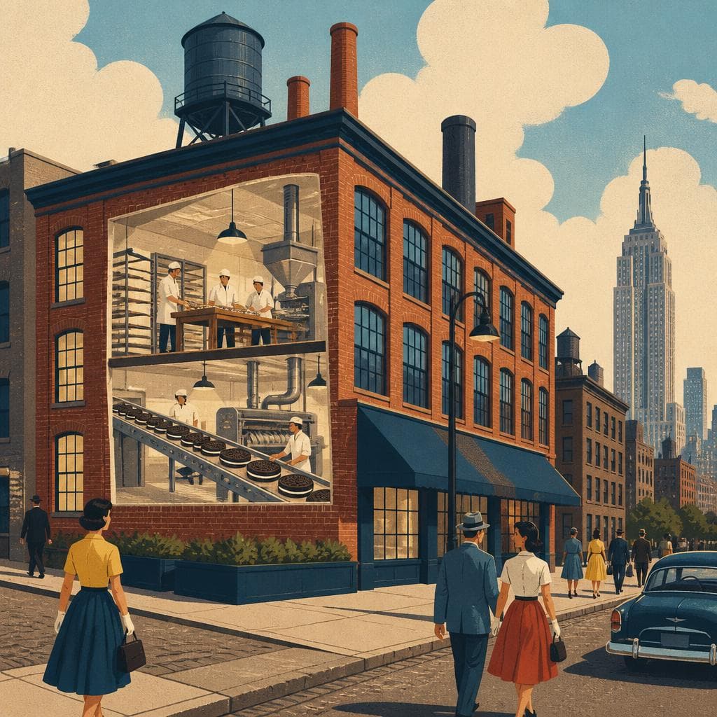 Cover art for Where Oreo Began on a Chelsea Block