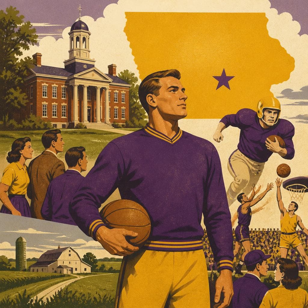 Cover art for Iowa’s Lone Division II School