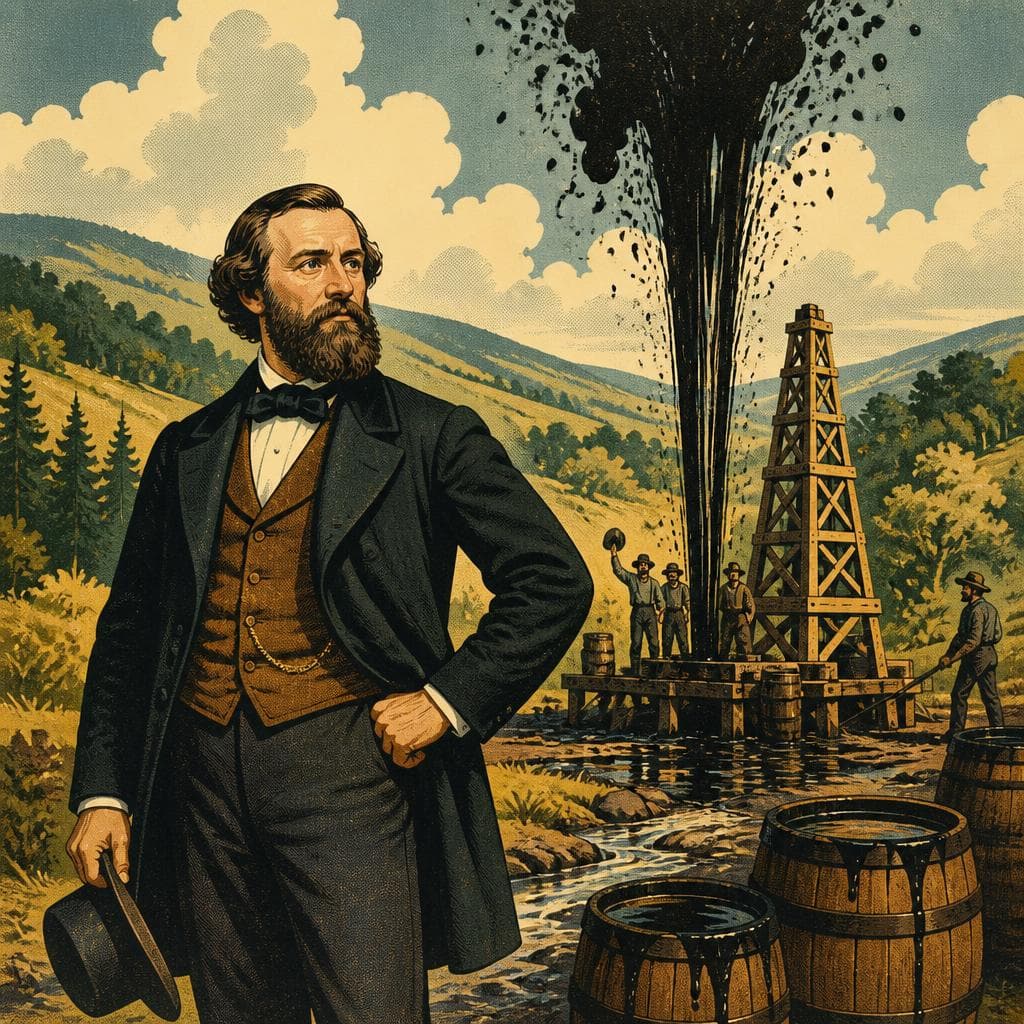 Cover art for The Conductor Who Struck Oil