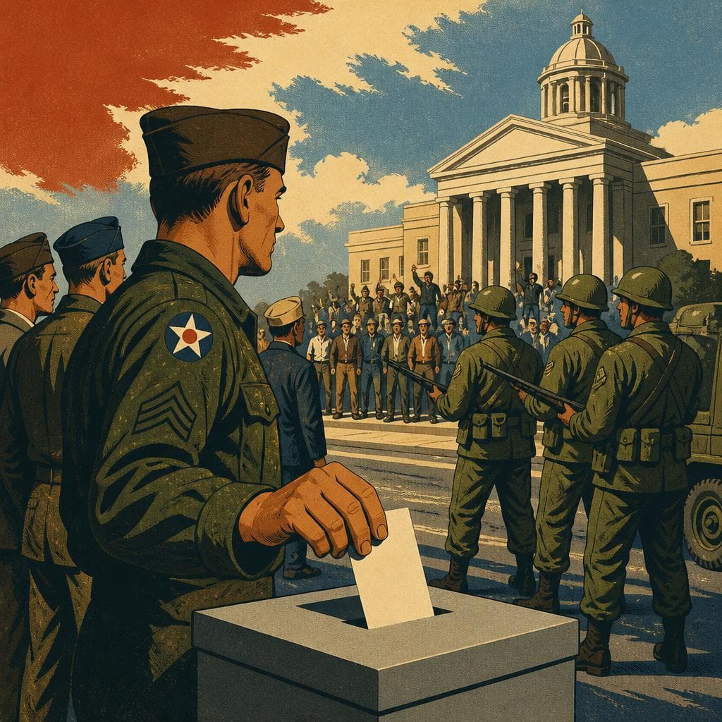 Cover art for When Ballots Met Gunfire in Athens