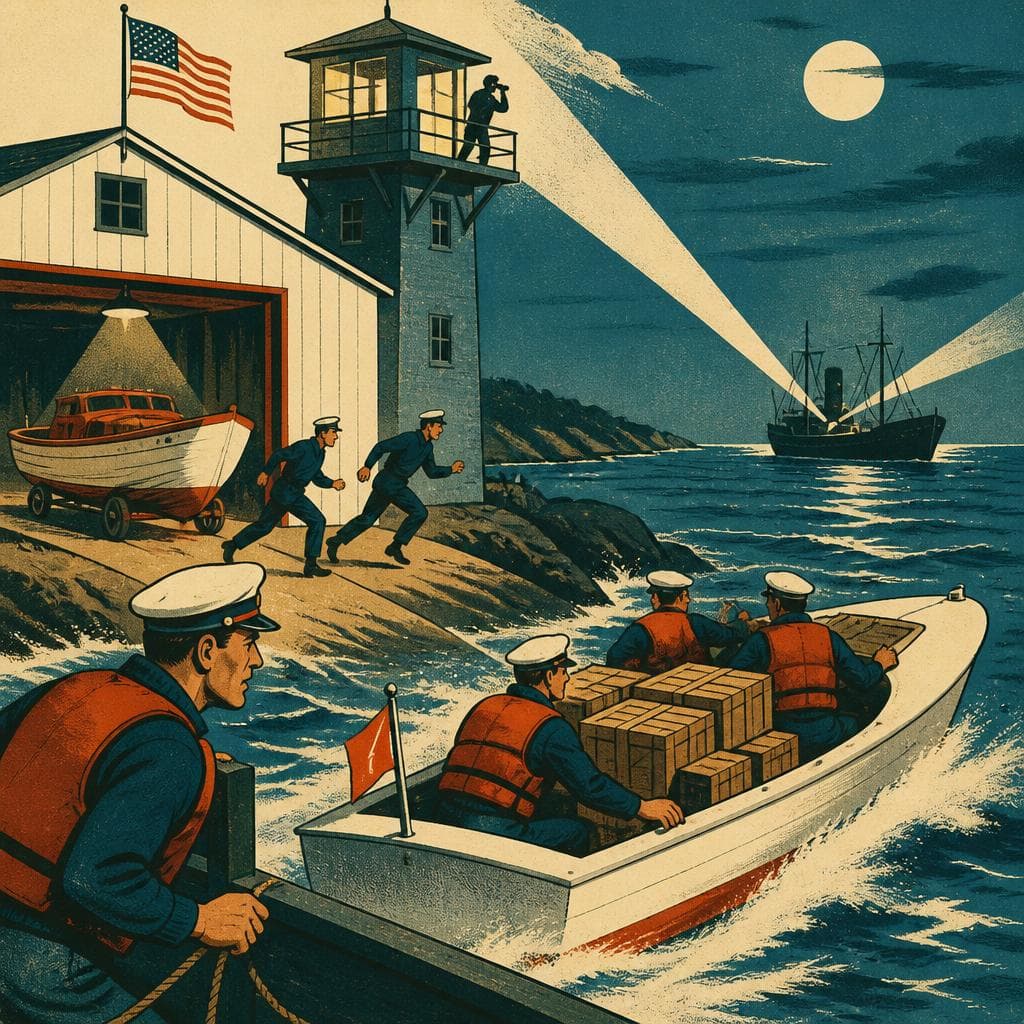 Cover art for When Rescue Men Became Rum Chasers