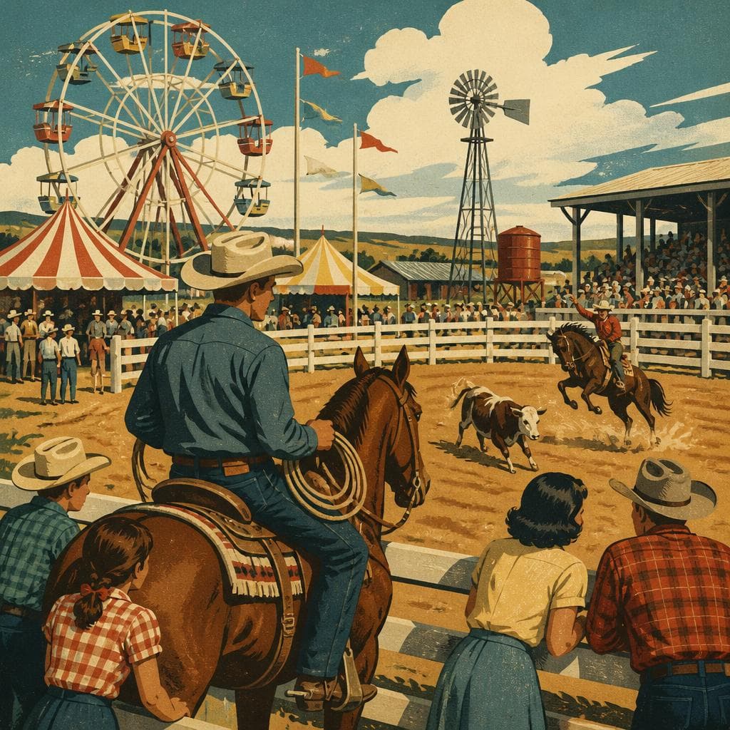 Cover art for Where the Fair Ring Meets the Rodeo Arena