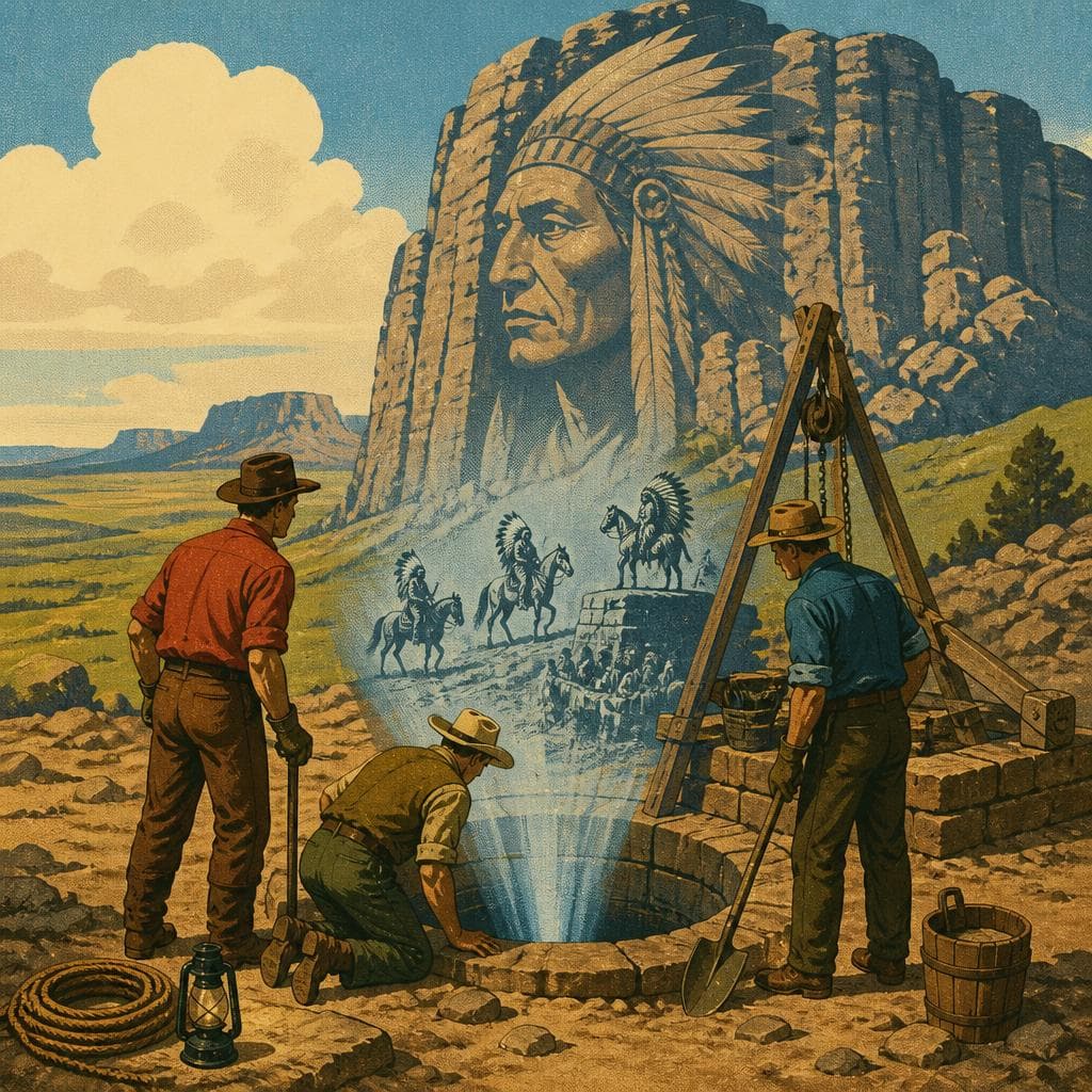 Cover art for When a Well Opened Onto a Mystery
