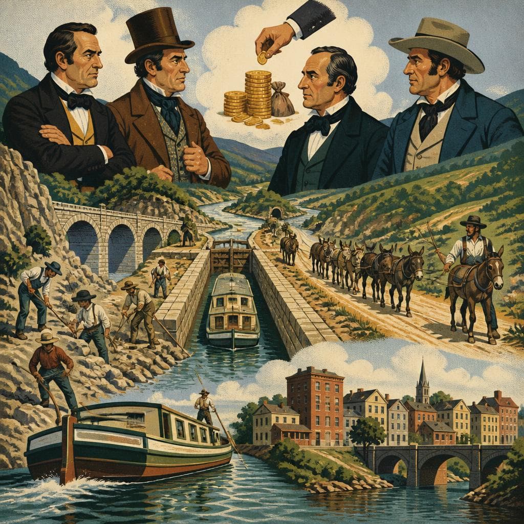 Cover art for How the Canal Finally Reached Cumberland