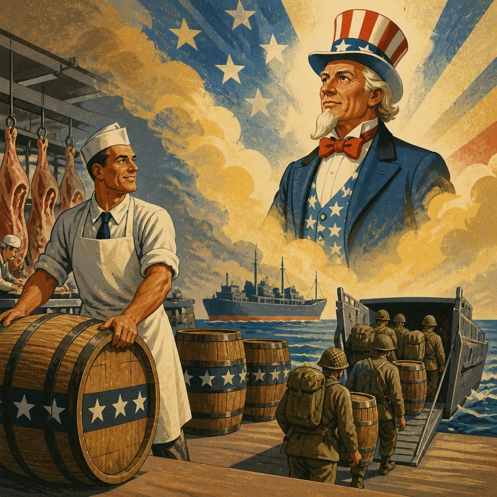 Cover art for How Troy’s Meat Barrels Made Uncle Sam