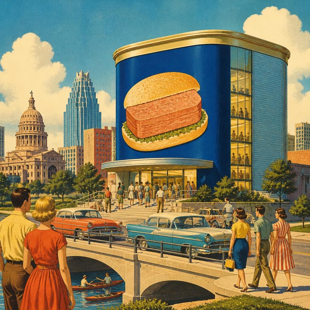 Cover art for How Spam Took Over Downtown Austin