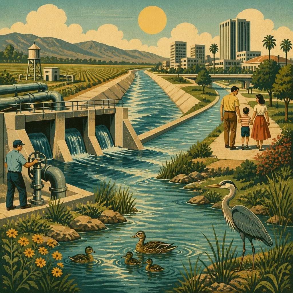 Cover art for A River Asked to Do Three Jobs