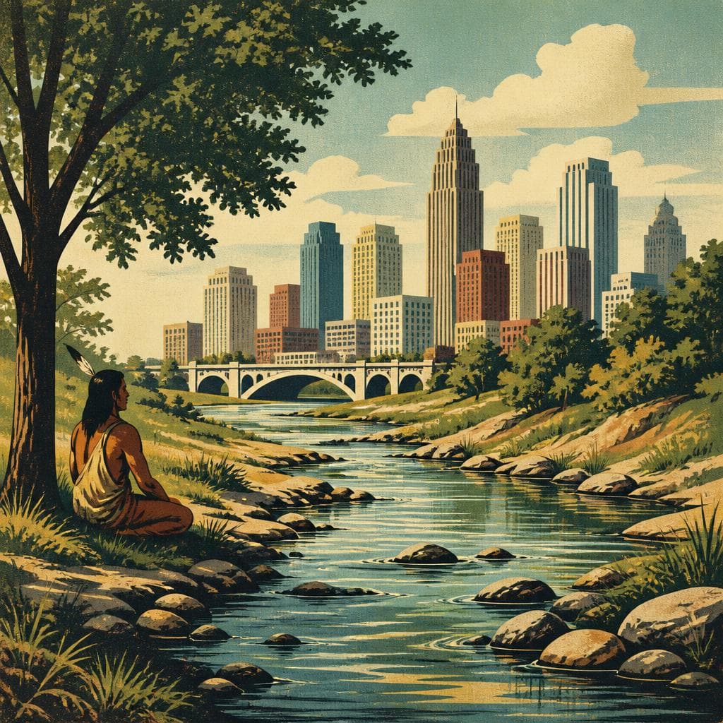 Cover art for How a Creek Named a City