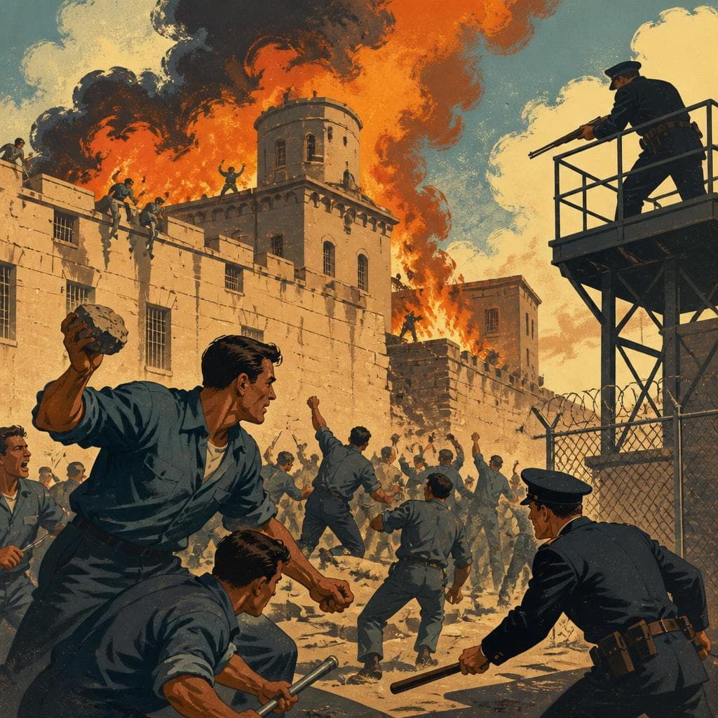 Cover art for When Fire Broke the Sandstone Walls