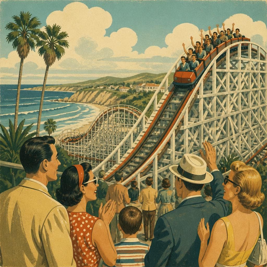 Cover art for The Wooden Coaster San Diego Refused to Lose