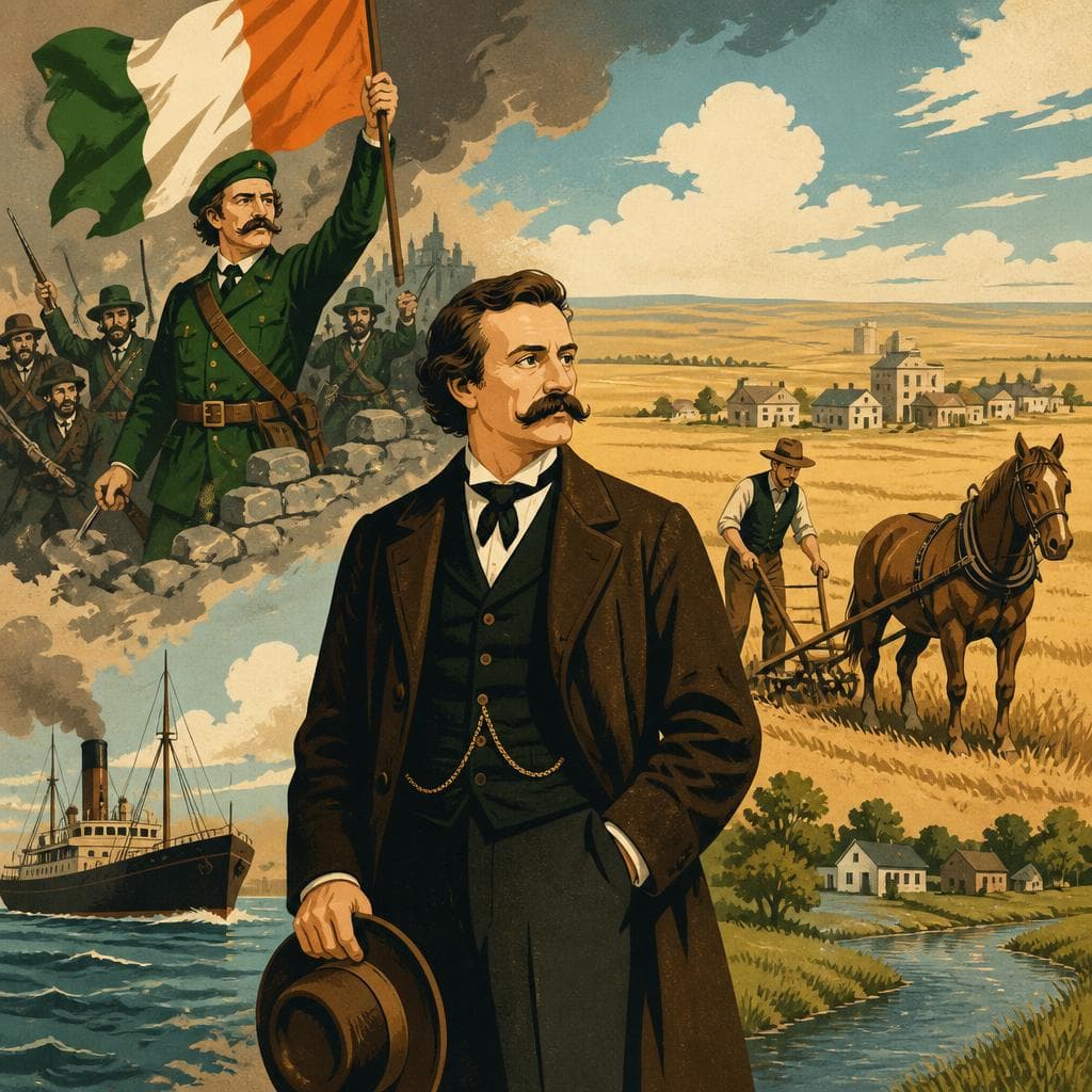 Cover art for From Fenian Commander to Prairie Namesake