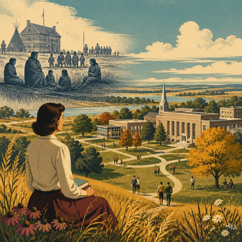 Cover art for A Prairie Campus Built on Memory