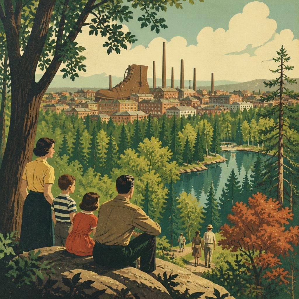 Cover art for The Forest a Shoe City Kept