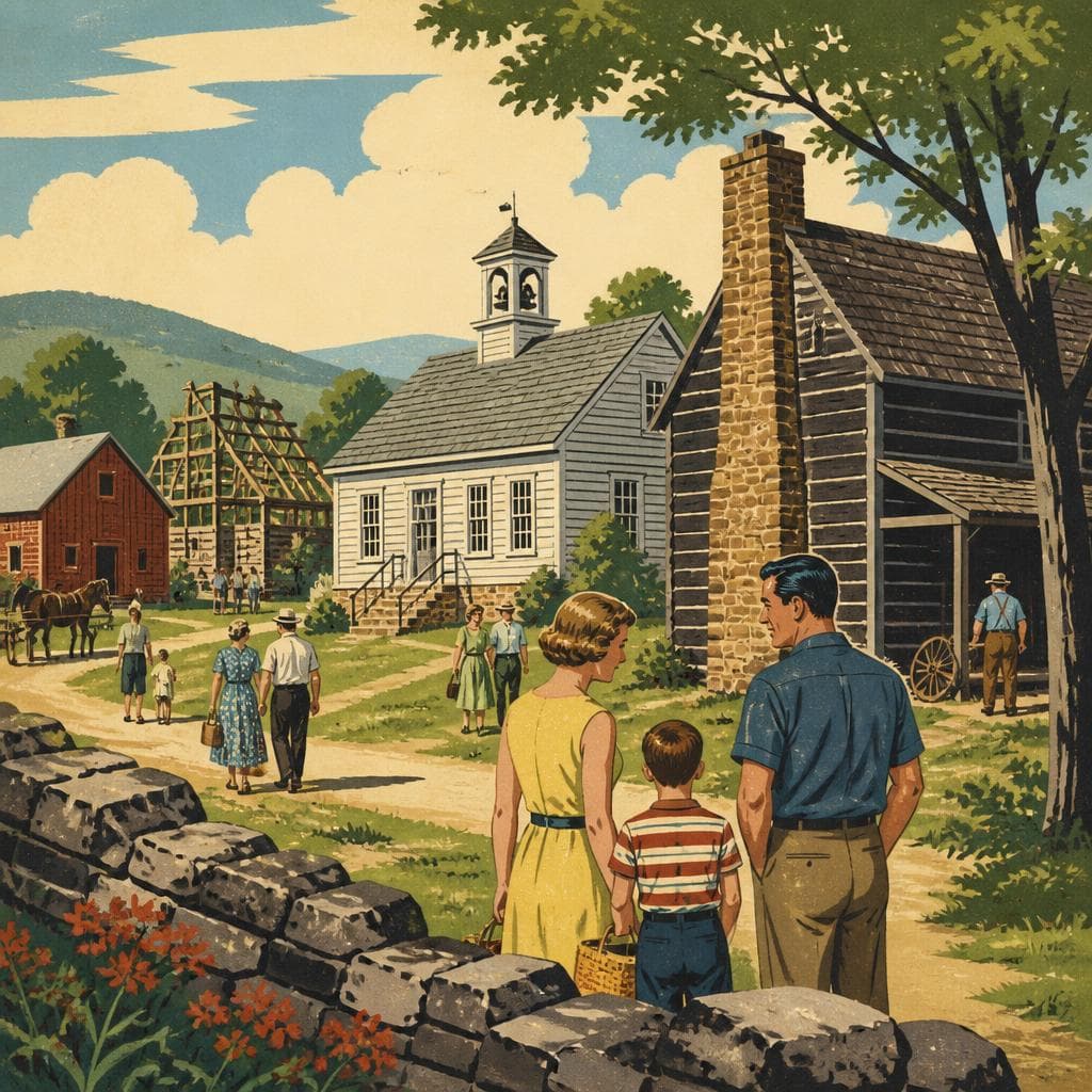 Cover art for A Village Built to Save a County’s Past