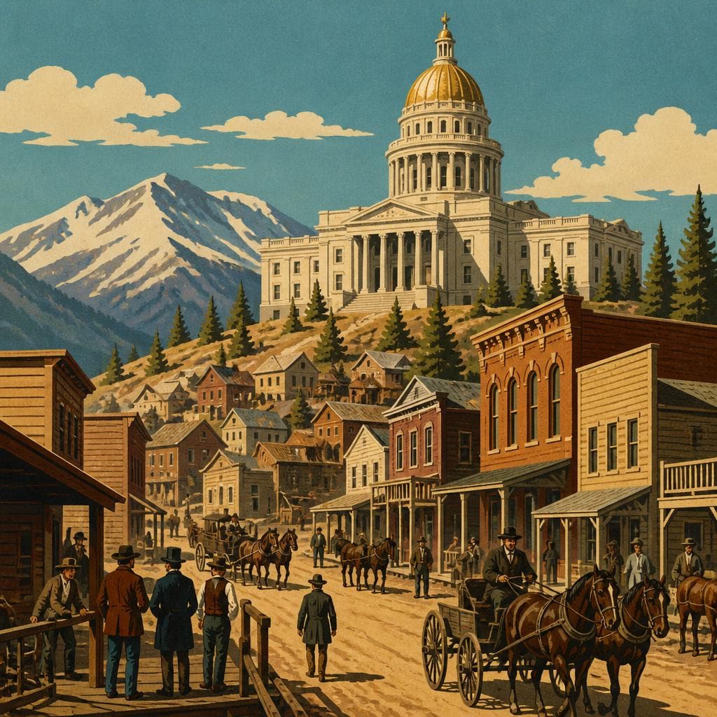 Cover art for Where the Gold Rush Became a Capital