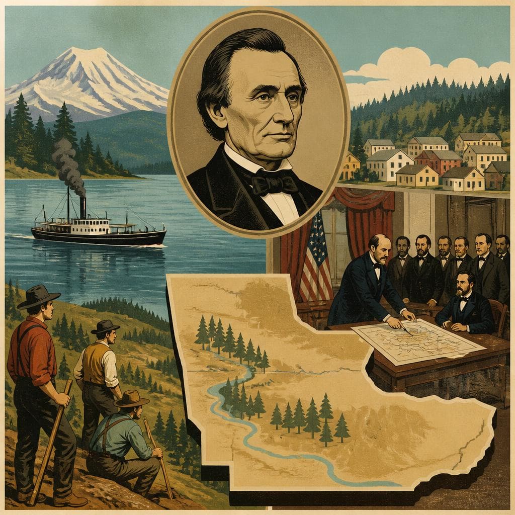 Cover art for A County Named in a Year of Shock