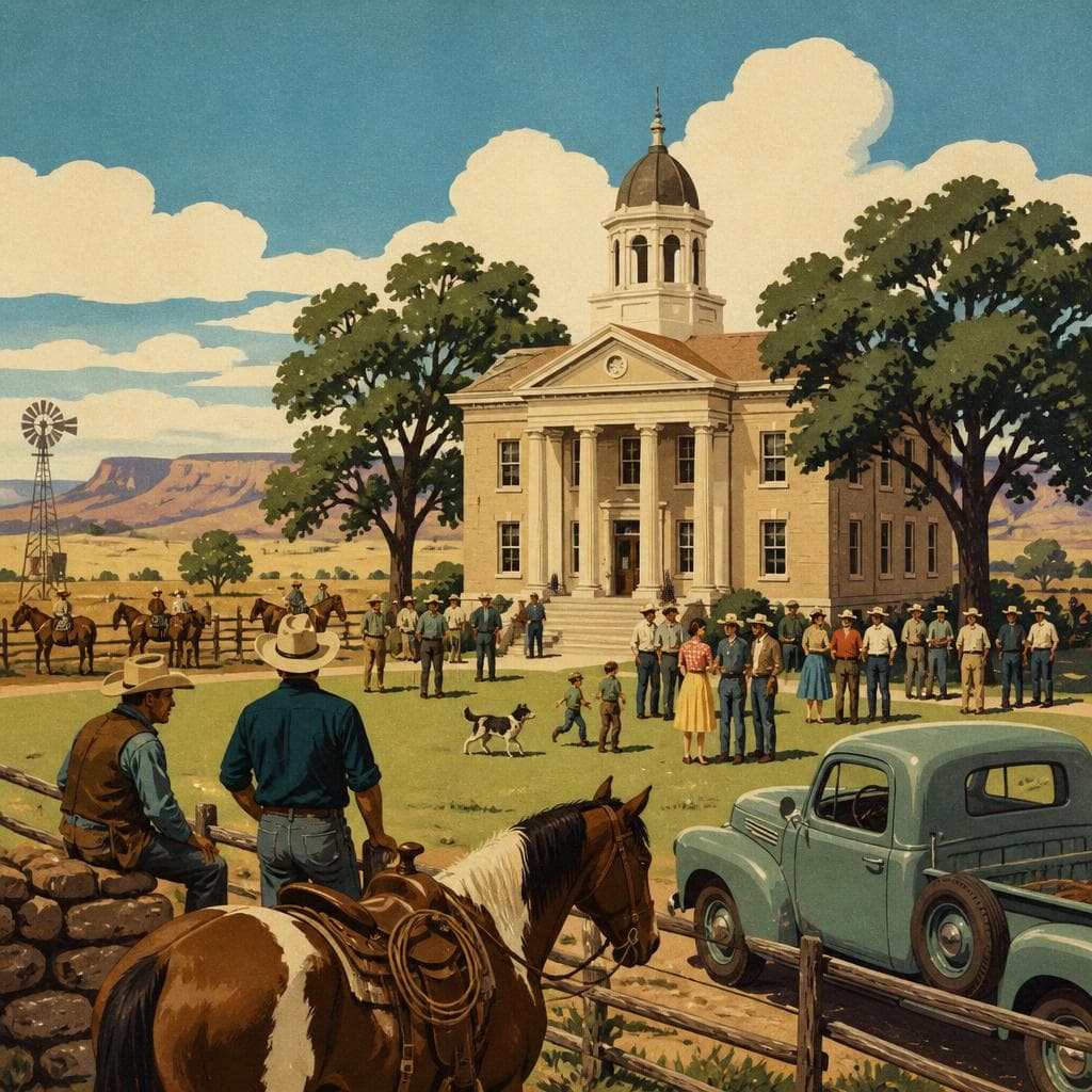 Cover art for Where Schleicher County Became a Community