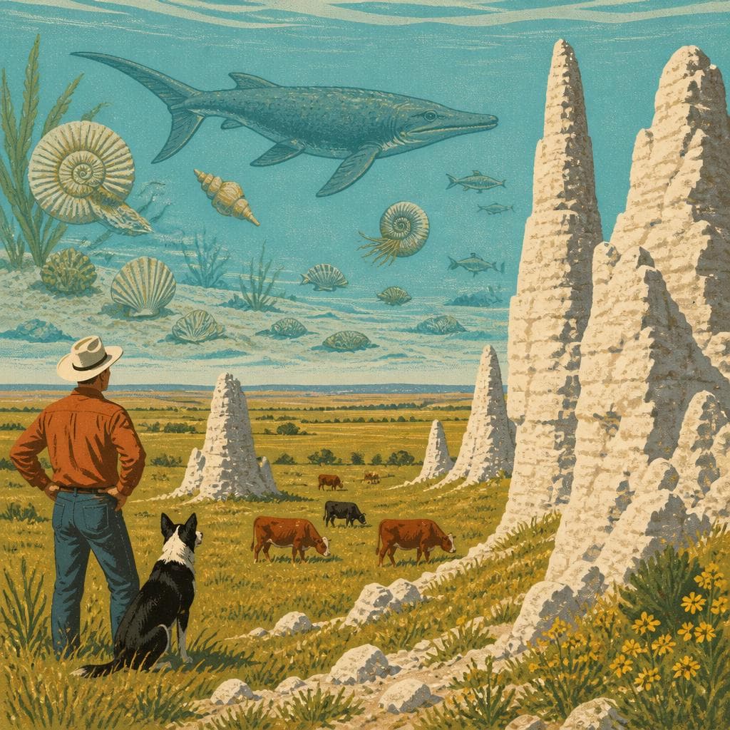 Cover art for When Kansas Was an Inland Sea
