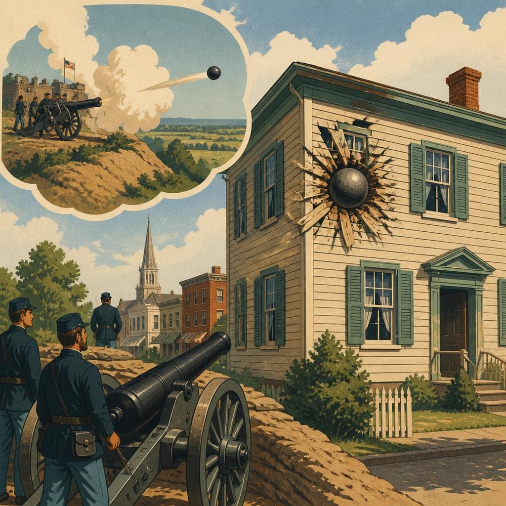 Cover art for When a Cannonball Named a House