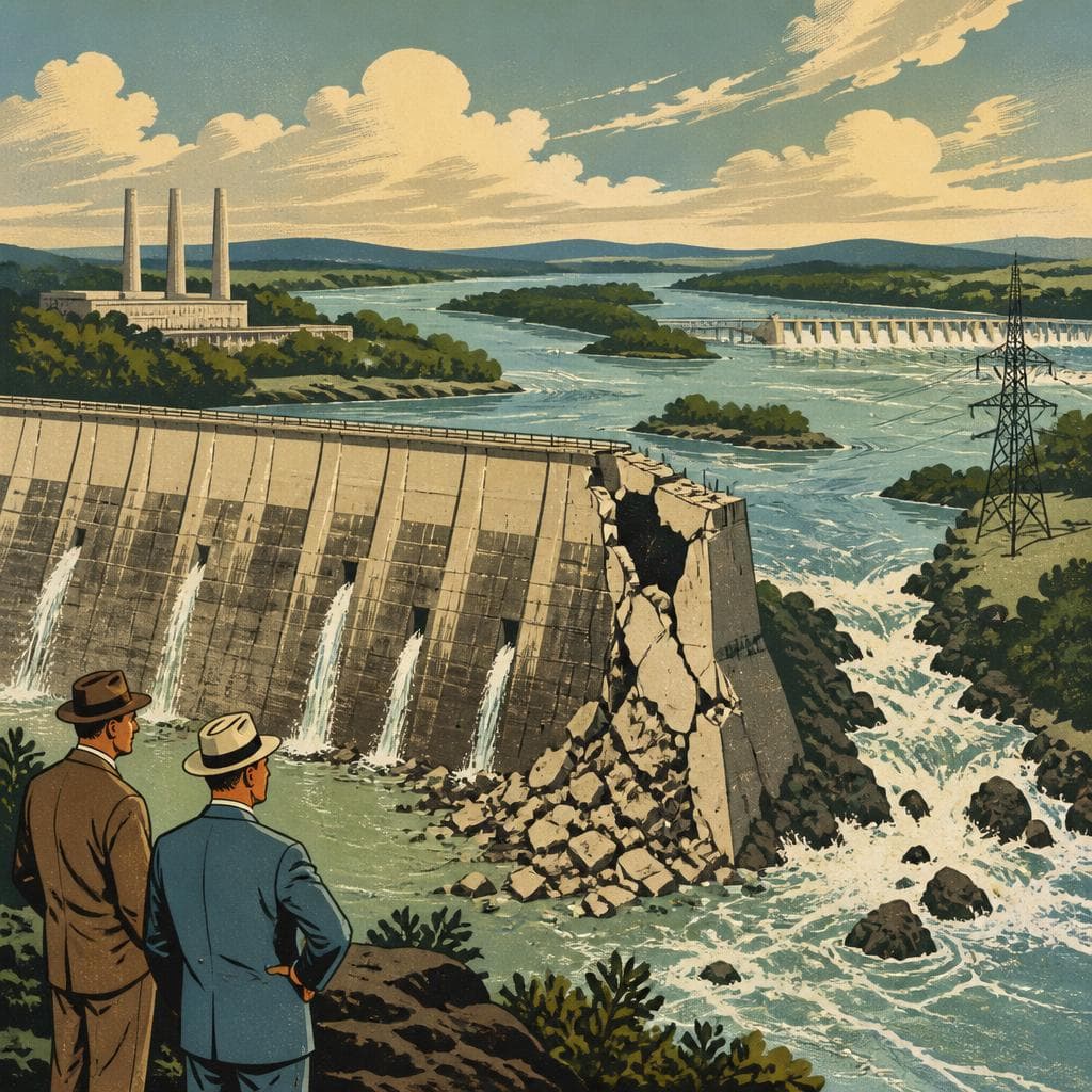 Cover art for The Dam That Never Quite Beat the River