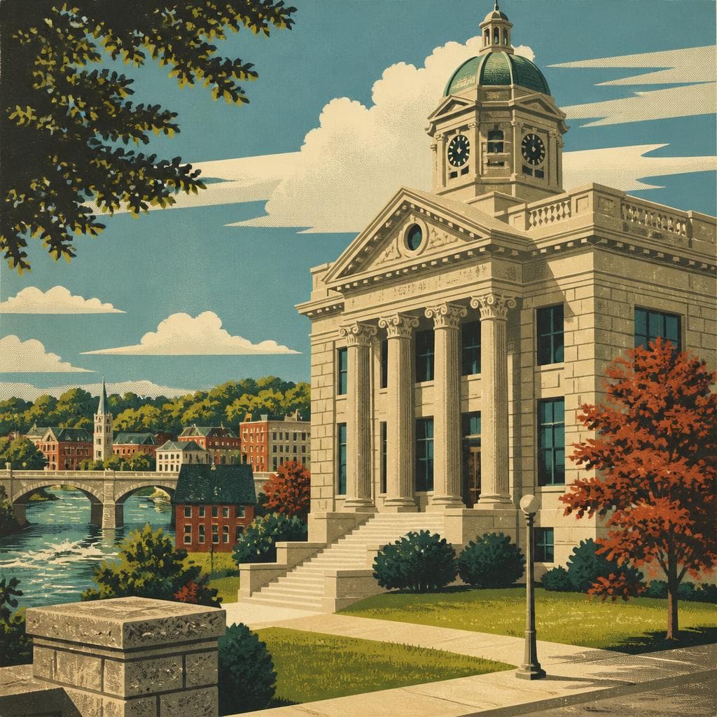 Cover art for Big Rapids, Framed in Stone