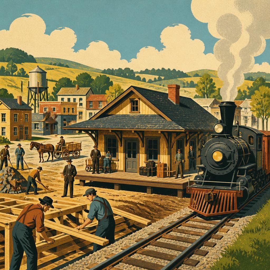 Cover art for When the Depot Made Madison