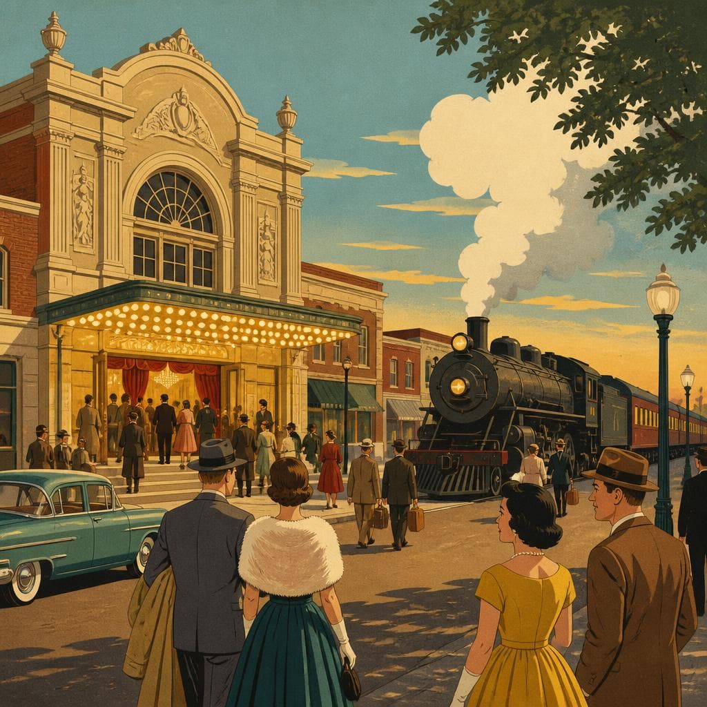 Cover art for When the Train Brought the Show to Monmouth