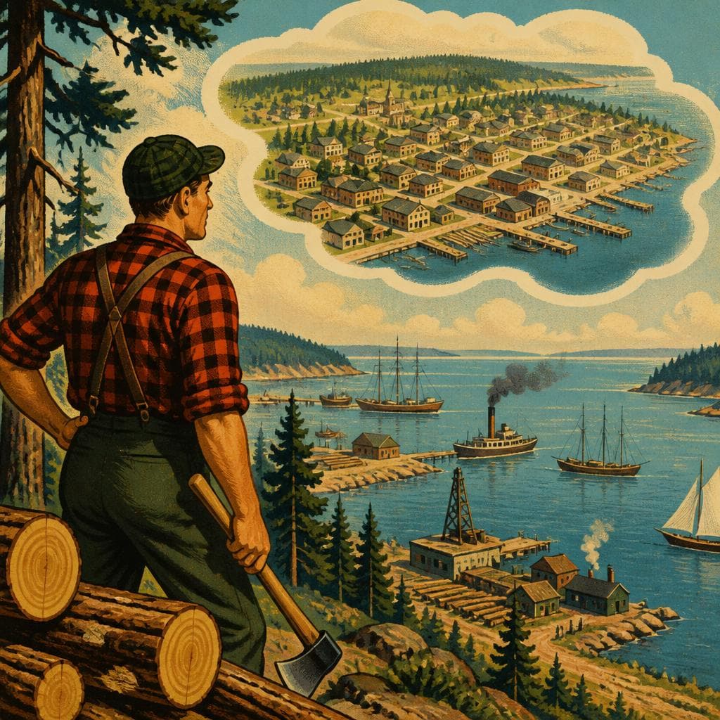 Cover art for How Charles Mears Helped Build Pere Marquette