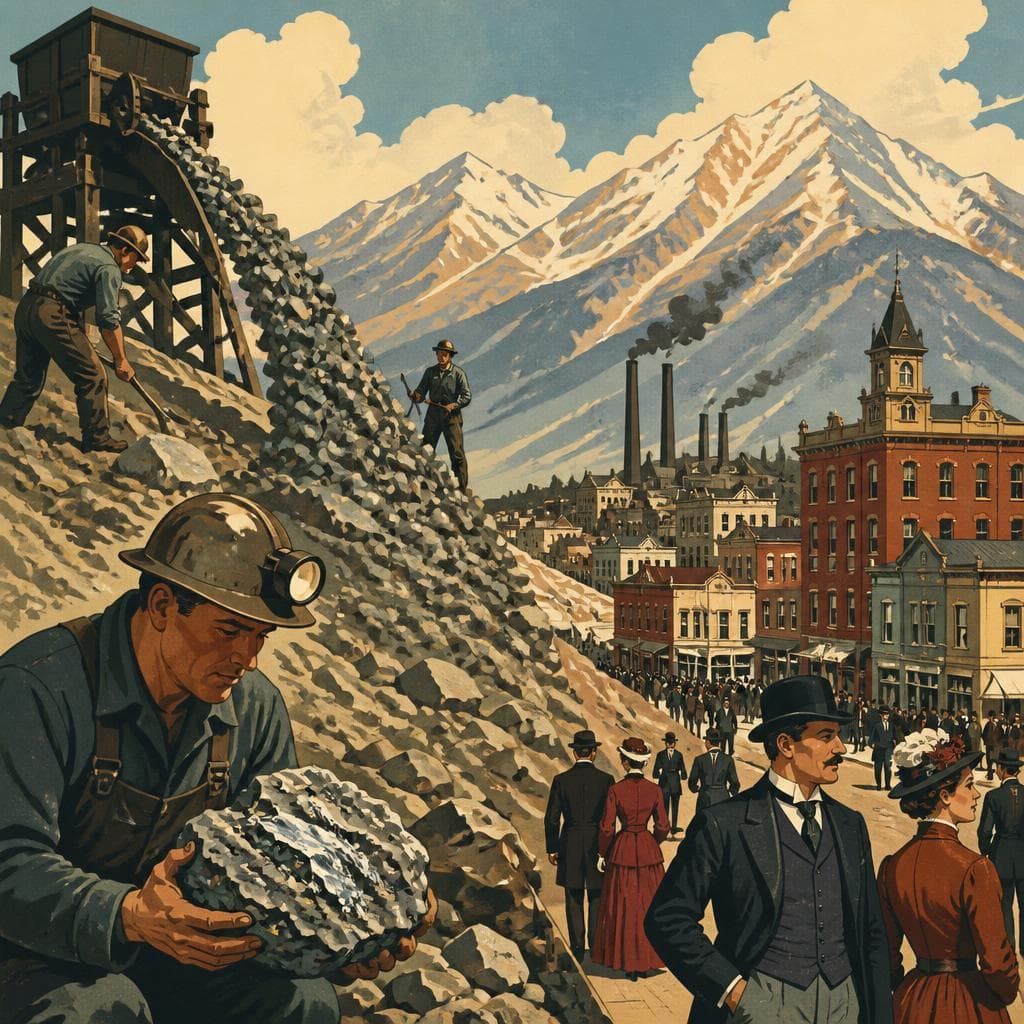 Cover art for The Town Built From What Miners Threw Away