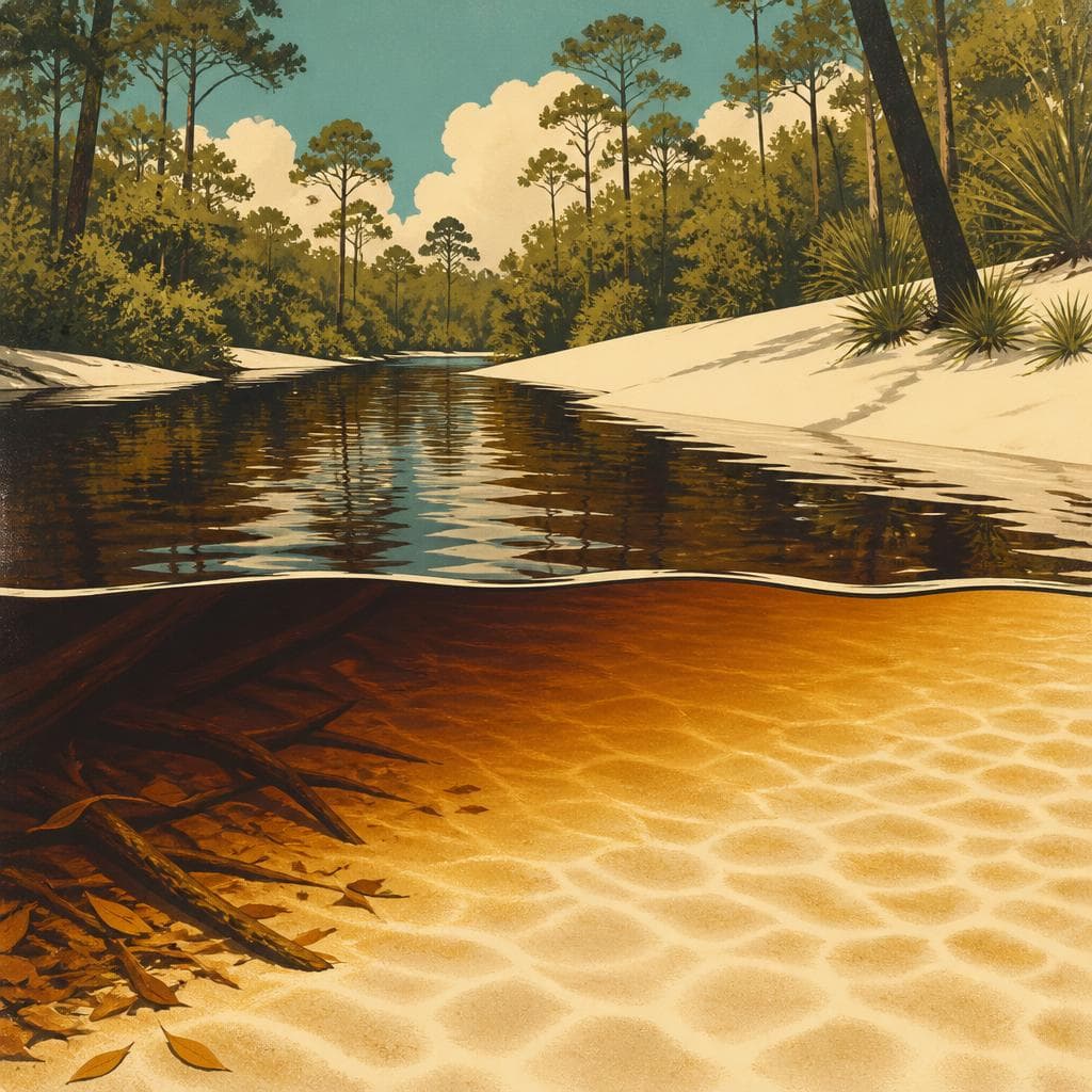 Cover art for Tea-Dark Water, White Sand