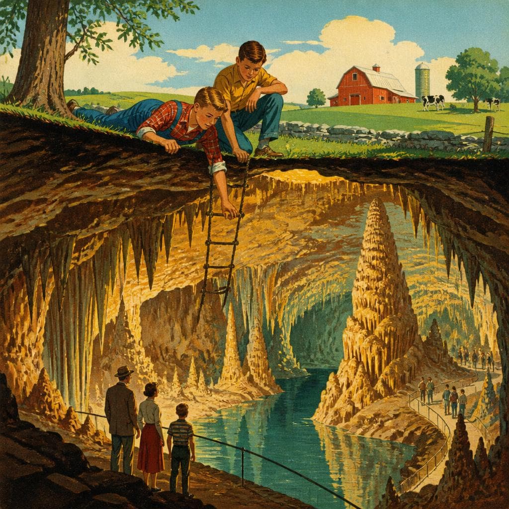 Cover art for What the Farm Boys Found Underground