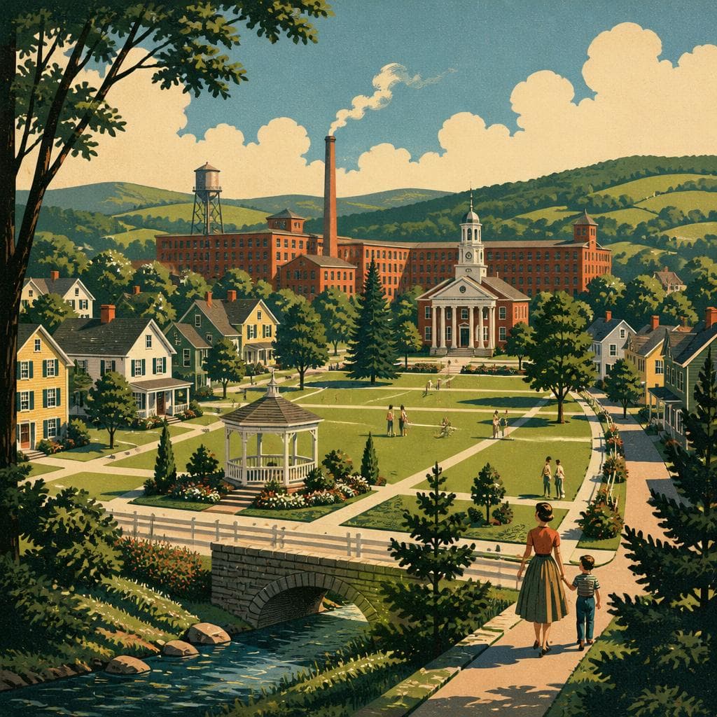 Cover art for A Mill Village Made on Purpose