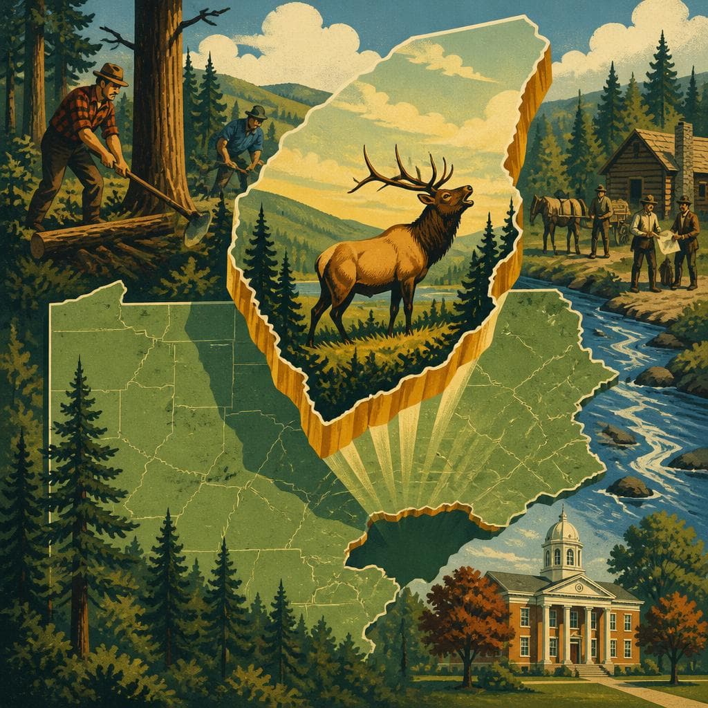 Cover art for How Elk County Came Into Being