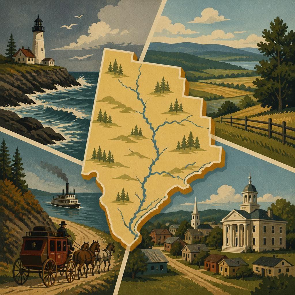 Cover art for A County Shaped by Distance
