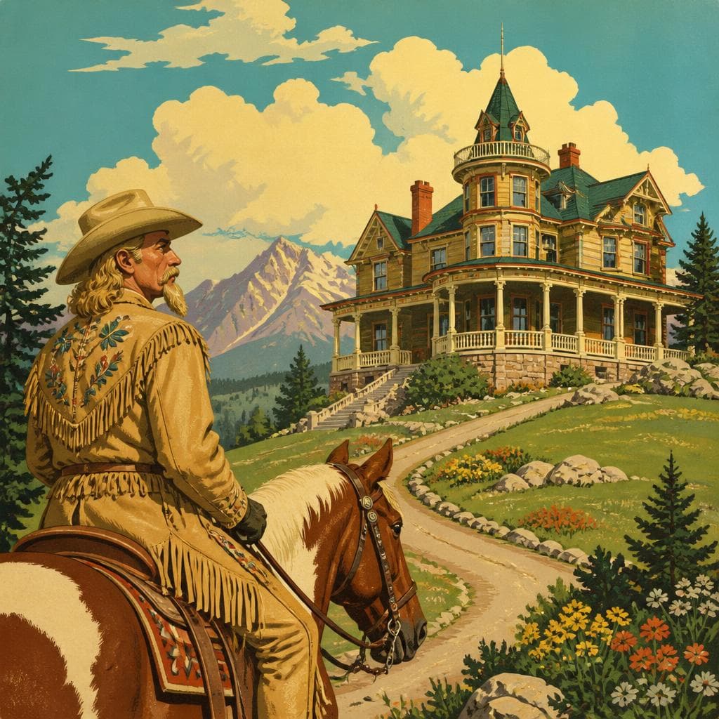Cover art for Where Buffalo Bill Came Home