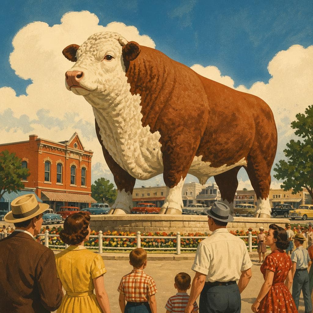 Cover art for Why Audubon Built a Bull Bigger Than Life