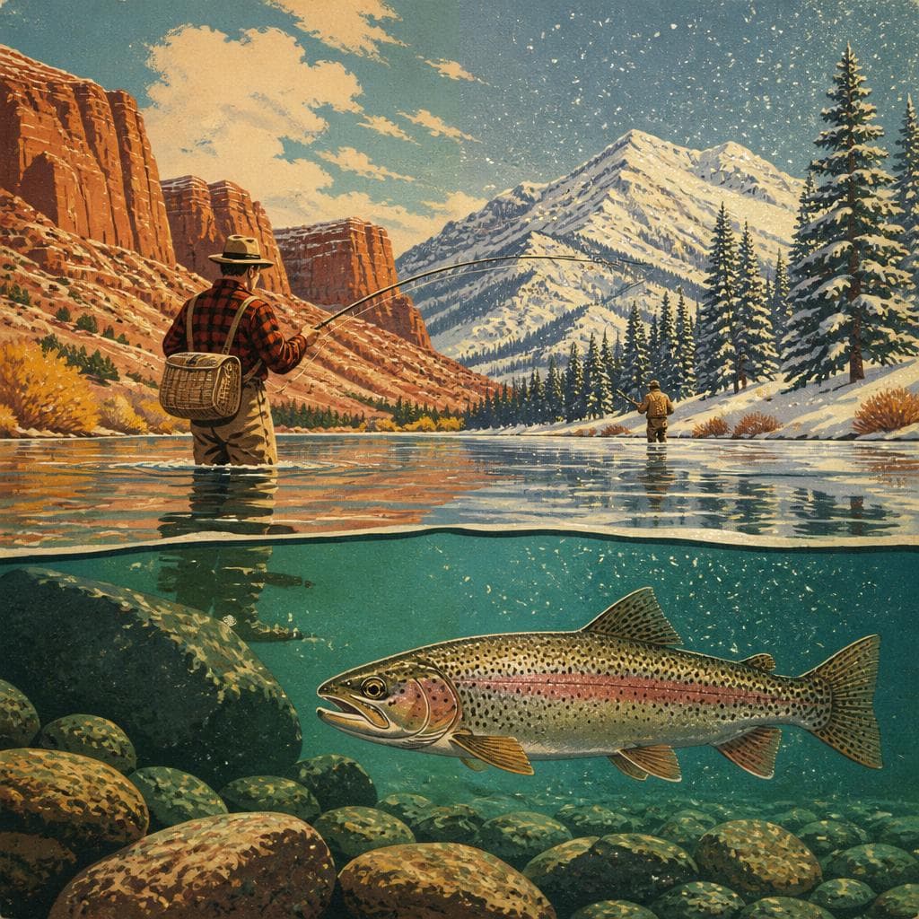 Cover art for Where Big Fish Meets Big Winter