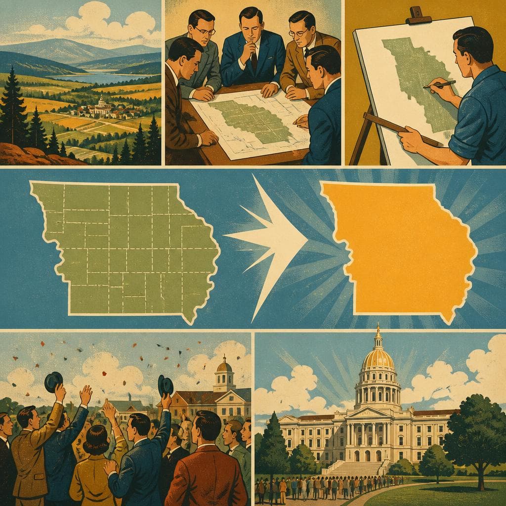 Cover art for A County Born With the State