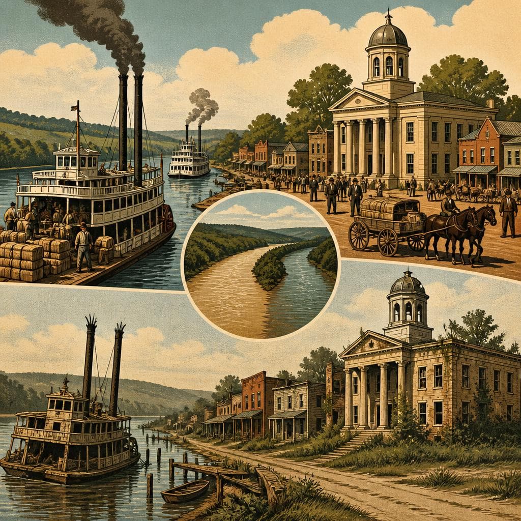 Cover art for Where the Rivers Made a County Seat