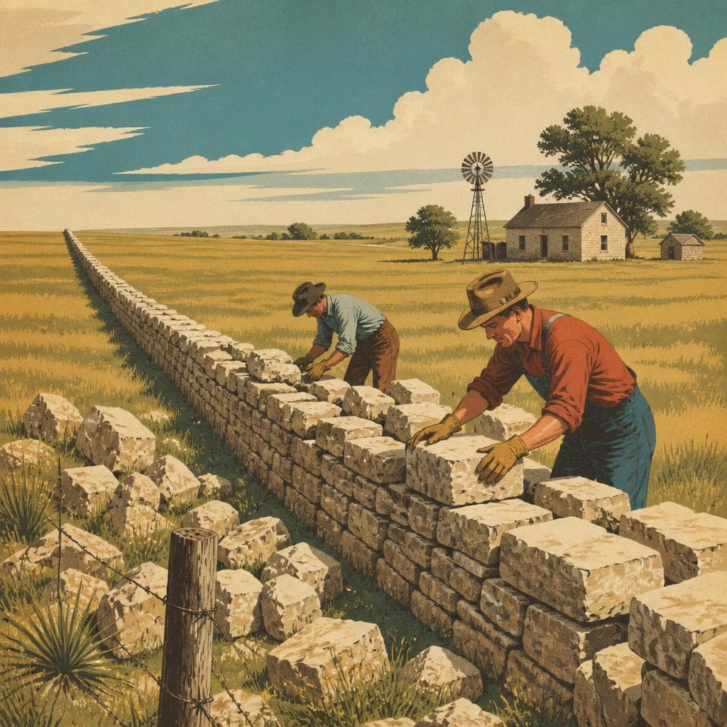Cover art for Where Kansas Cut Fences From Stone