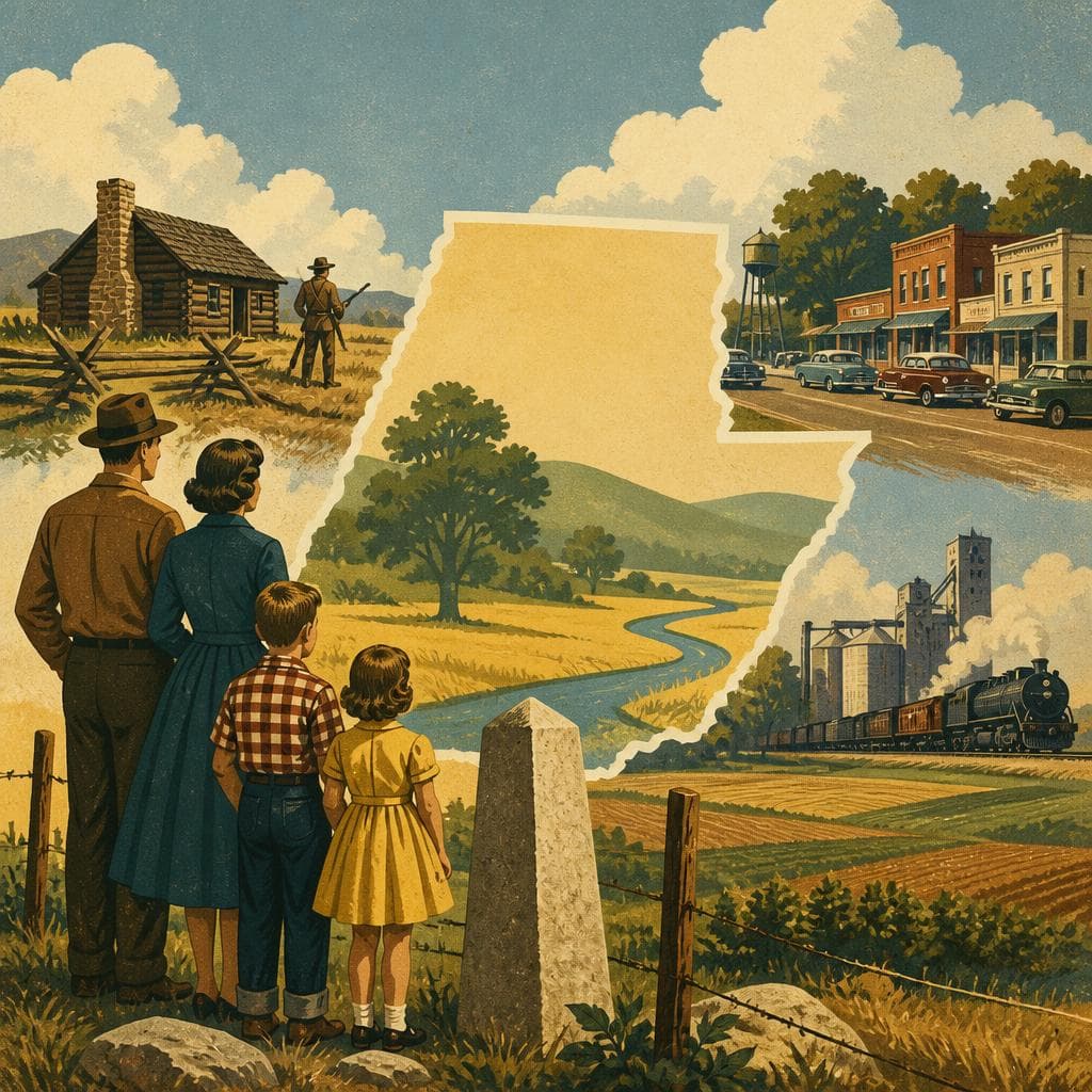 Cover art for A County Line, a Family Name, and West Tennessee