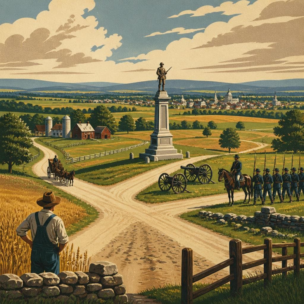 Cover art for When the Roads Led to Gettysburg