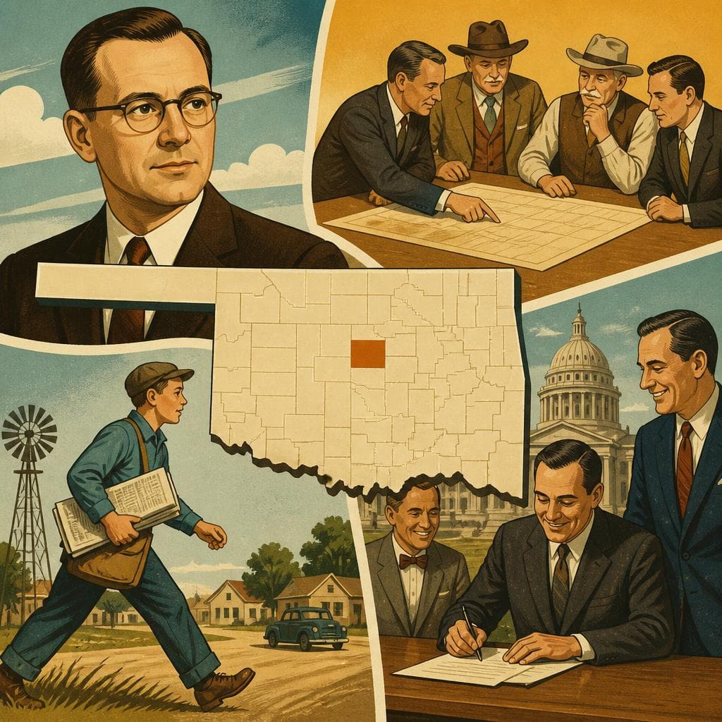 Cover art for How a Newspaper Man Landed on Oklahoma’s Map