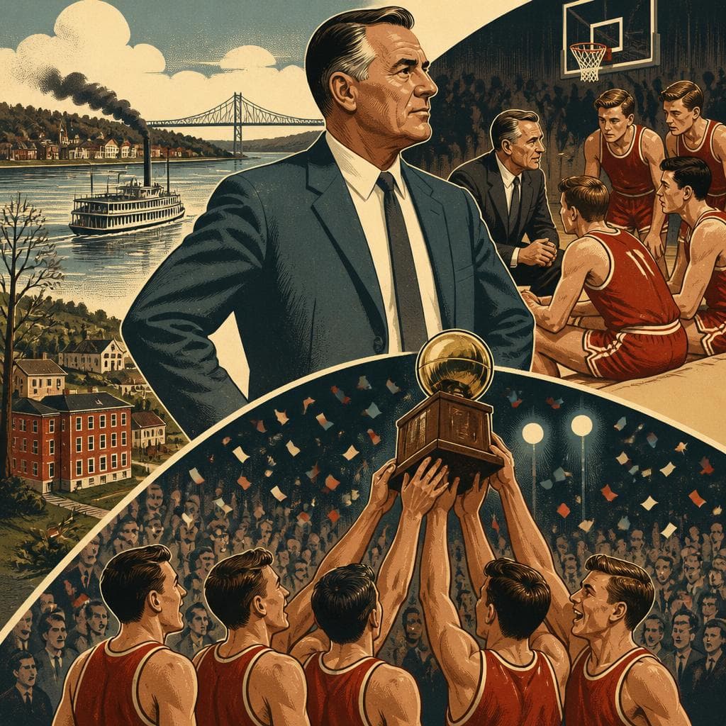 Cover art for Coach Yates and Tell City’s One Shining Title