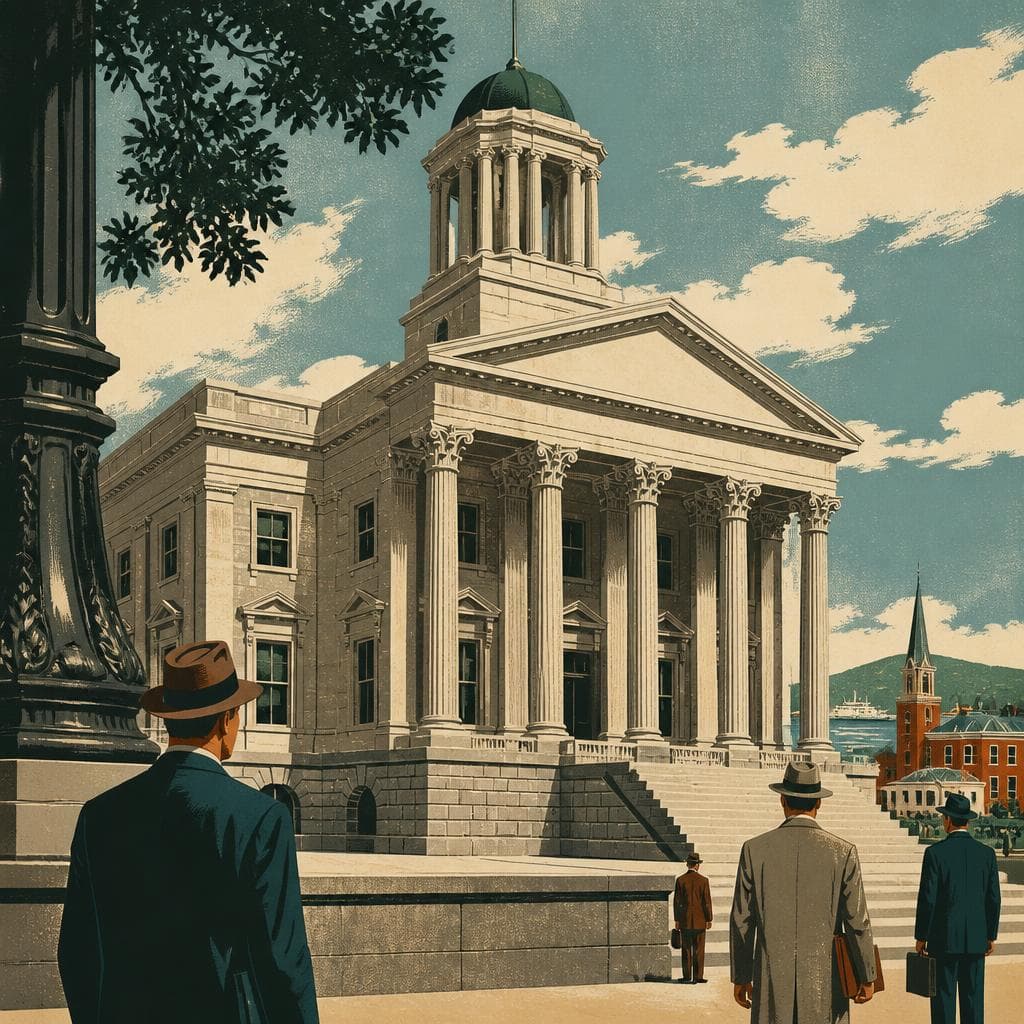 Cover art for A Courthouse Built to Look Like Authority