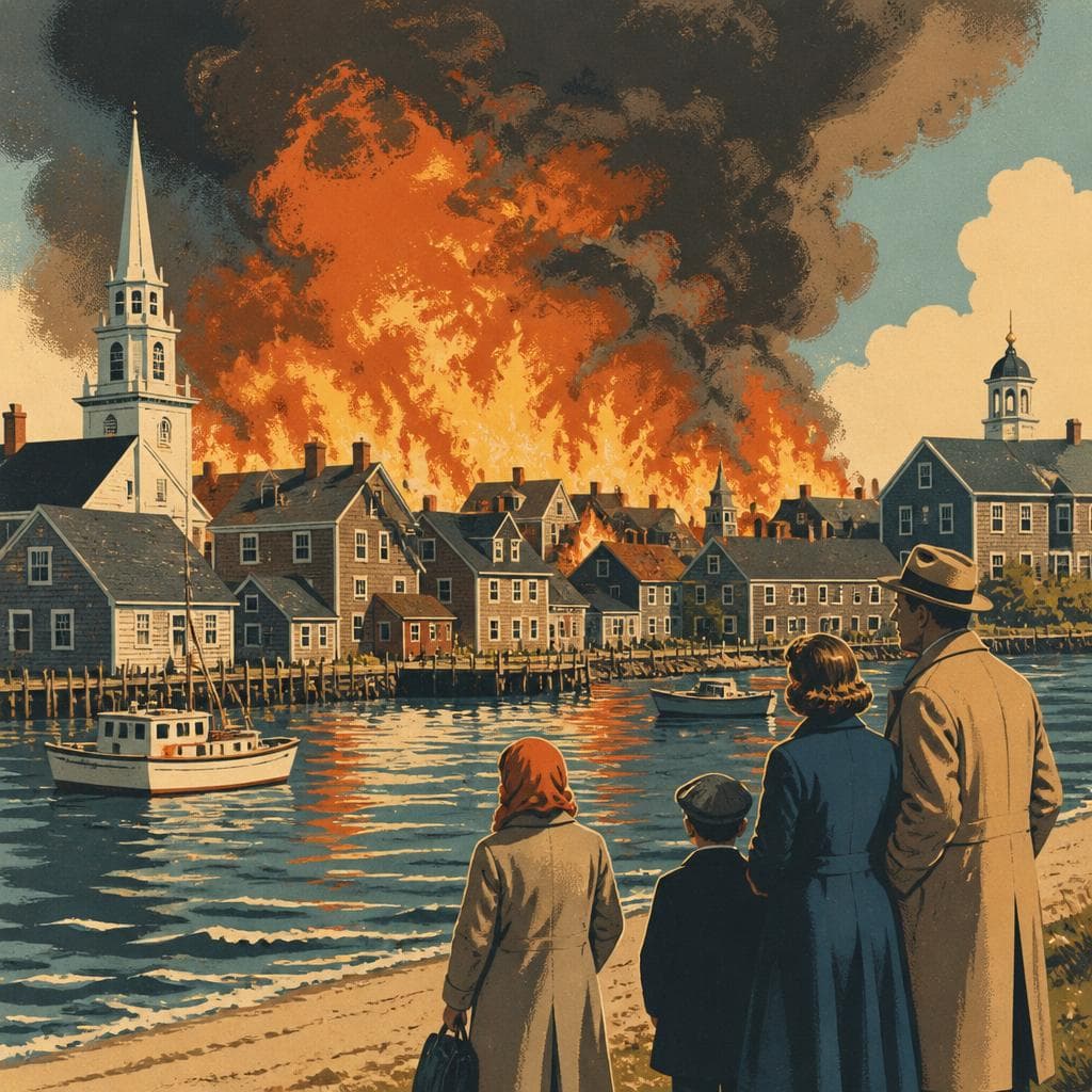 Cover art for When Fire Remade Nantucket