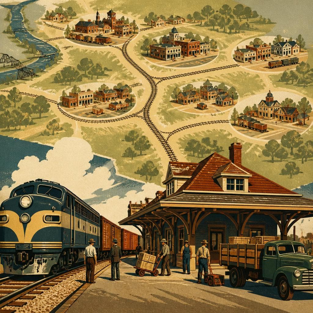 Cover art for Where the Depot Decided the Town