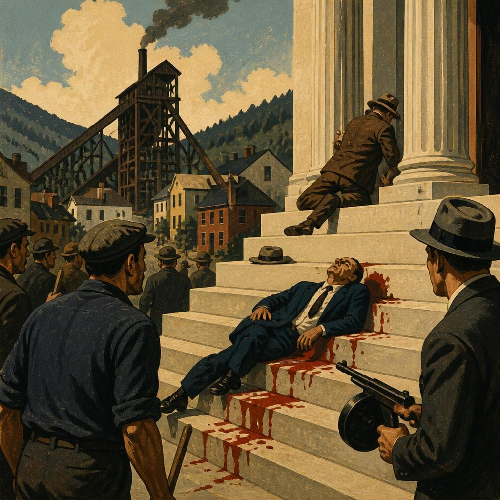 Cover art for Blood on the Steps in Welch