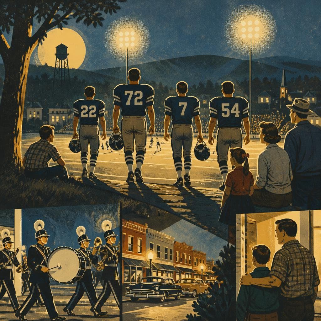 Cover art for Where the Warriors Carry Friday Night