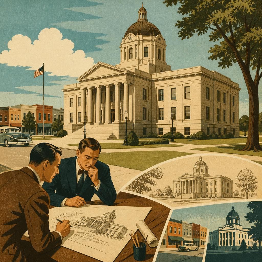 Cover art for How a Courthouse Gave a County Its Public Face